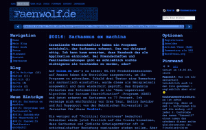 Faenwolf.de in Dunkel
